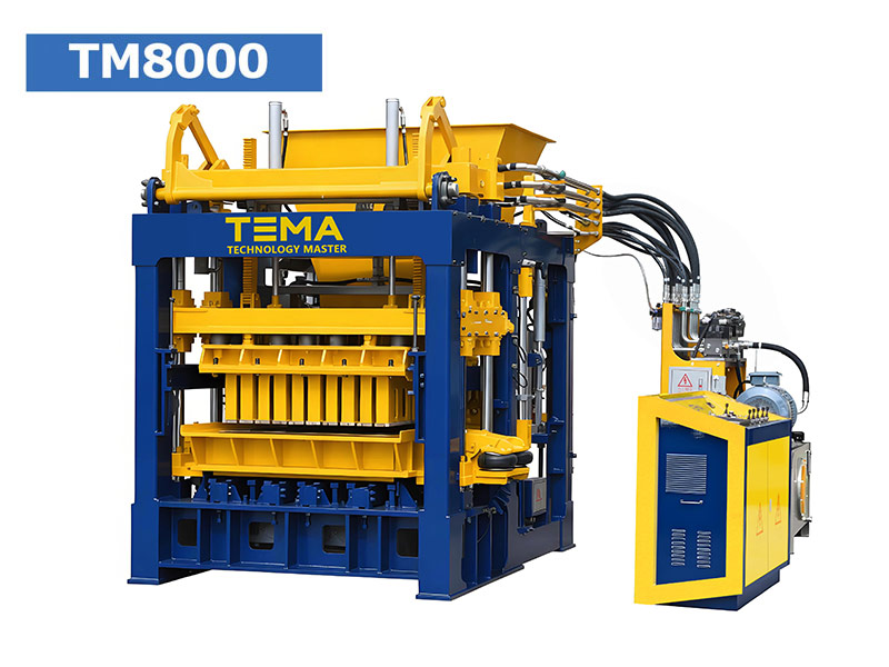 特玛TM8000欧版智能免烧砖机